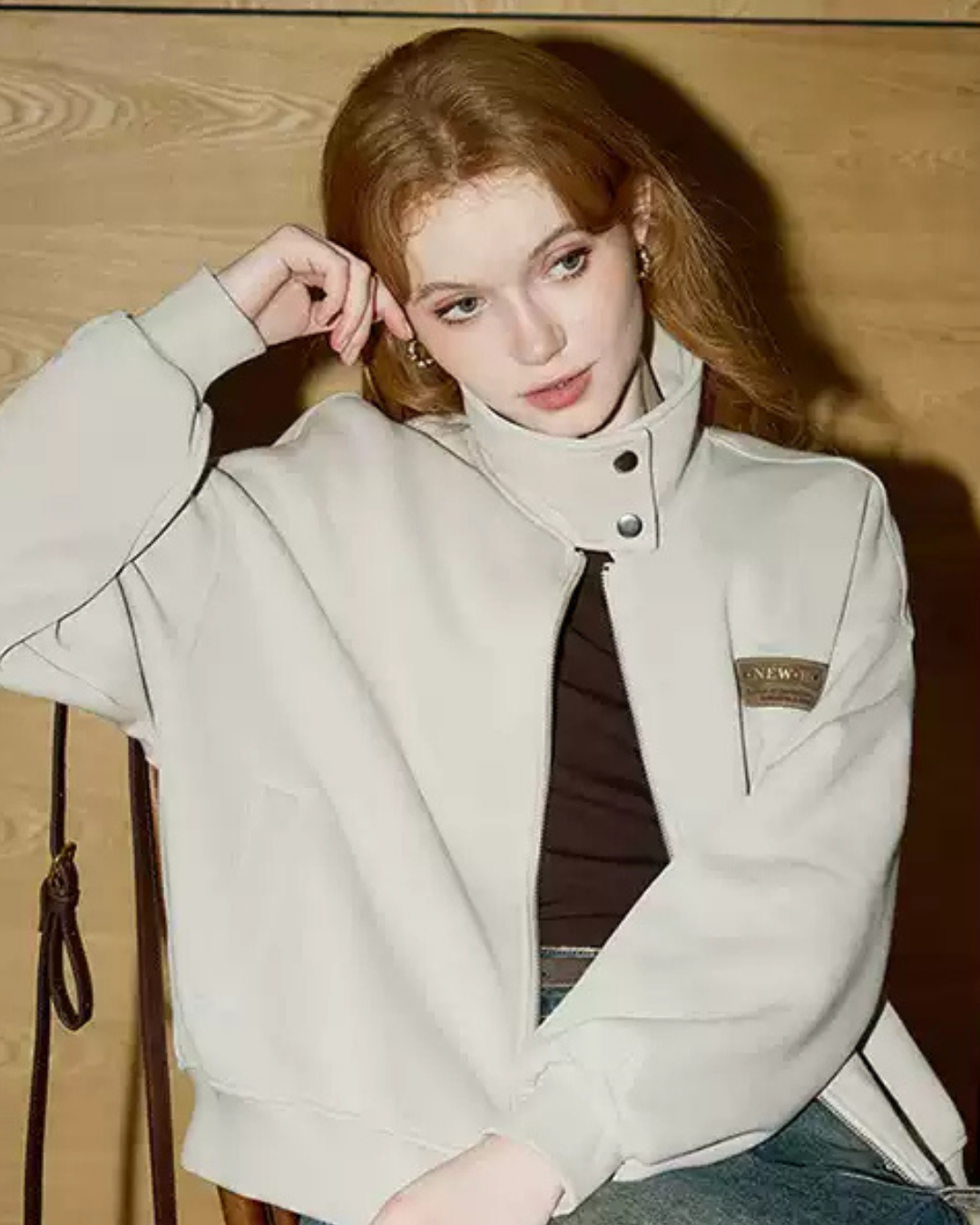 プレートポイントライトジャケット(トップス・全1色)