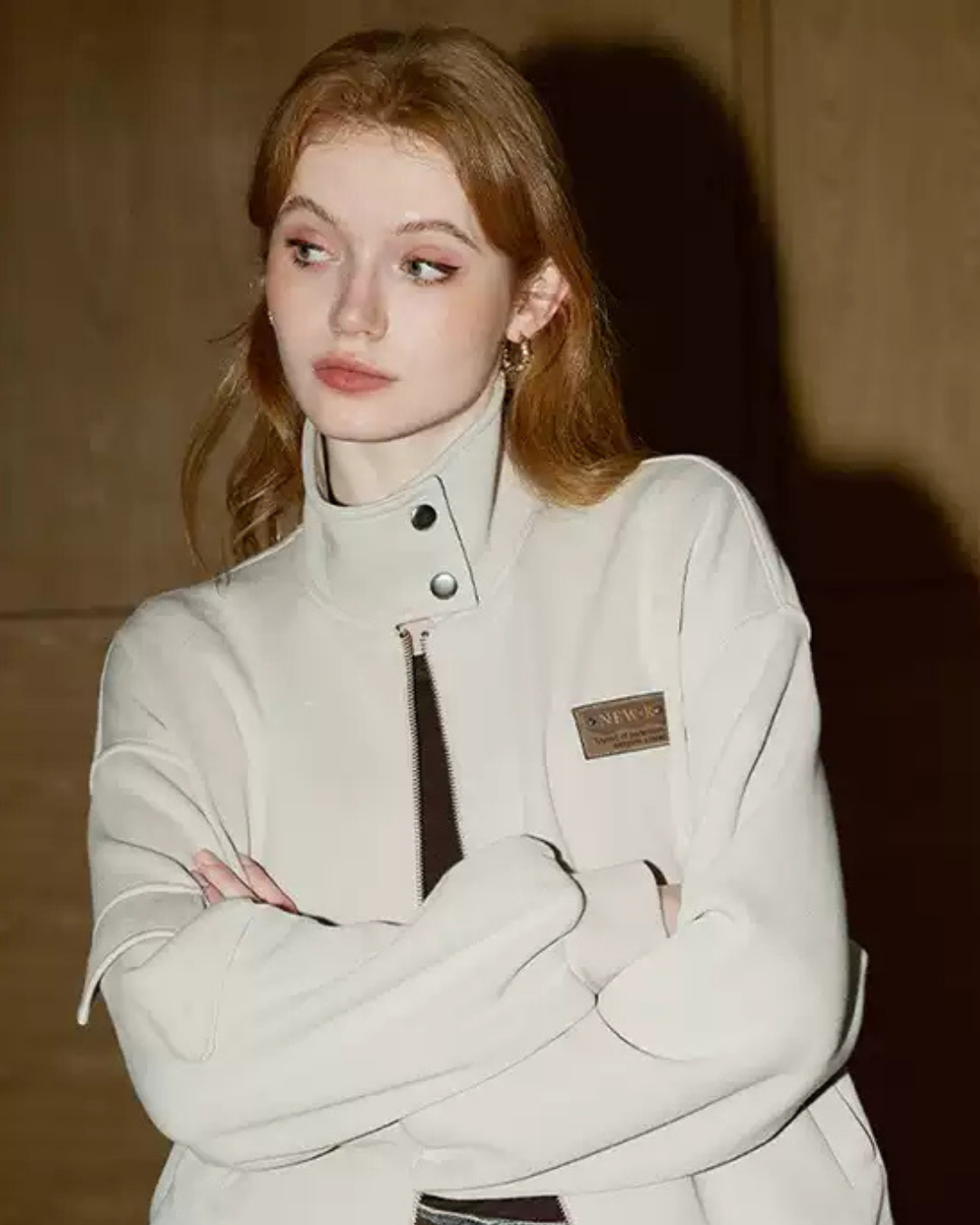 プレートポイントライトジャケット(トップス・全1色)