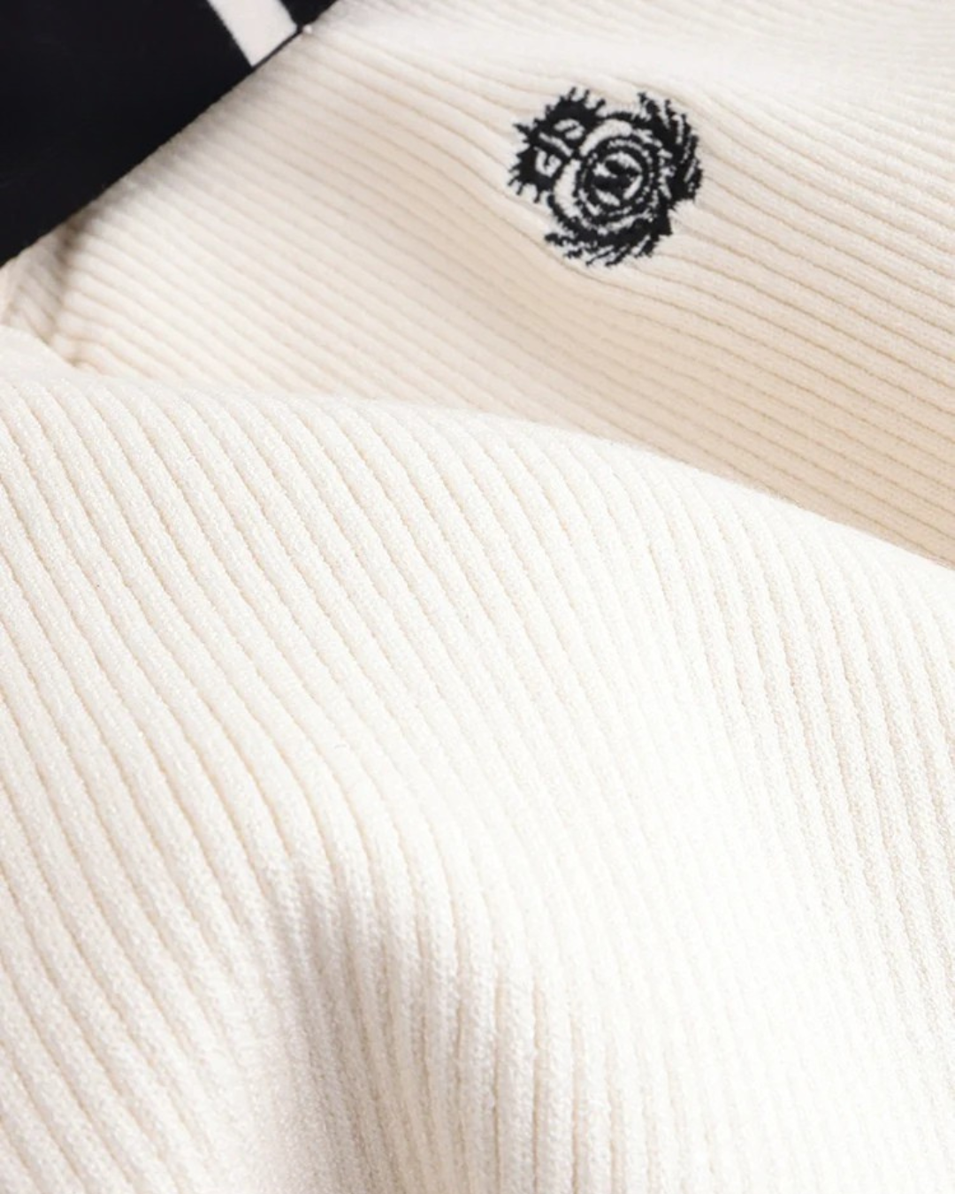 ラペルニットセーター(トップス・全2色)