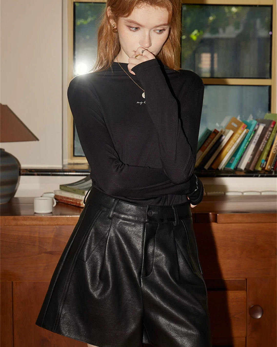 ロングスリーブタートル(トップス・全3色)