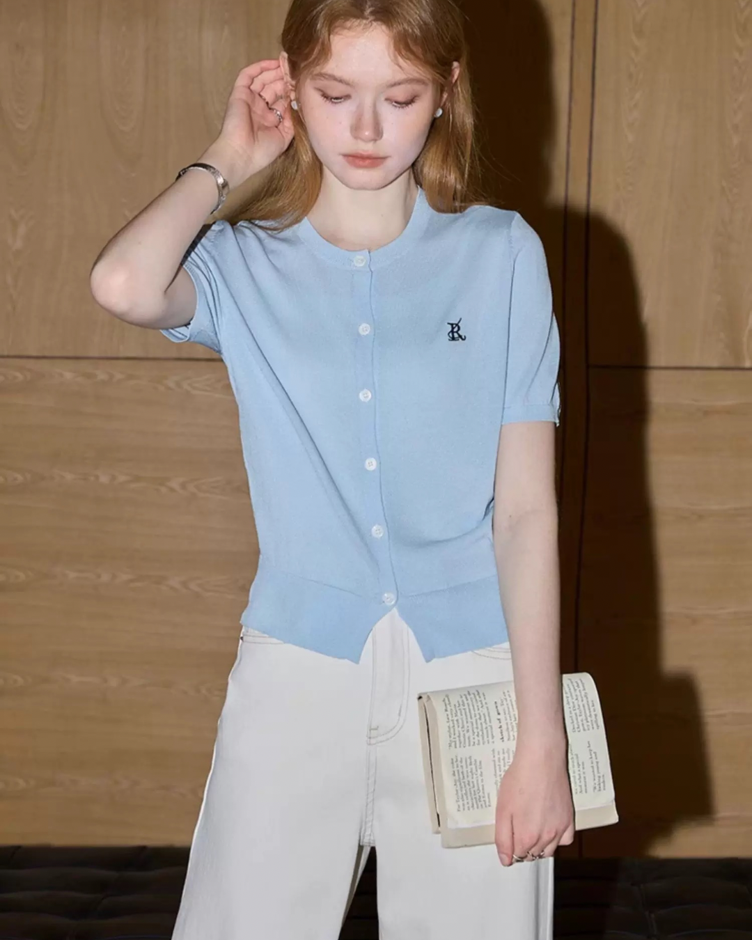 ショートスリーブニット(トップス・全3色)