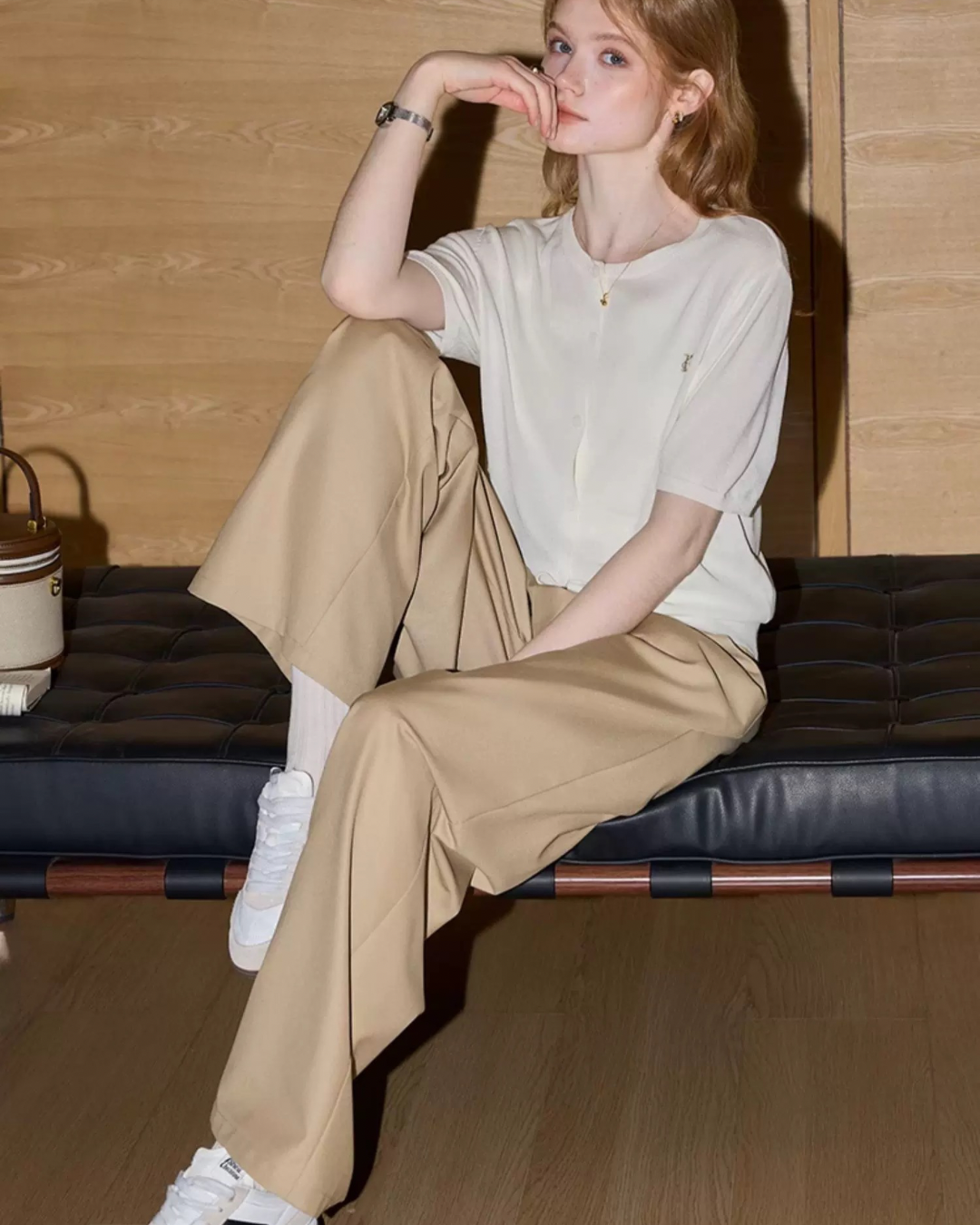 ショートスリーブニット(トップス・全3色)