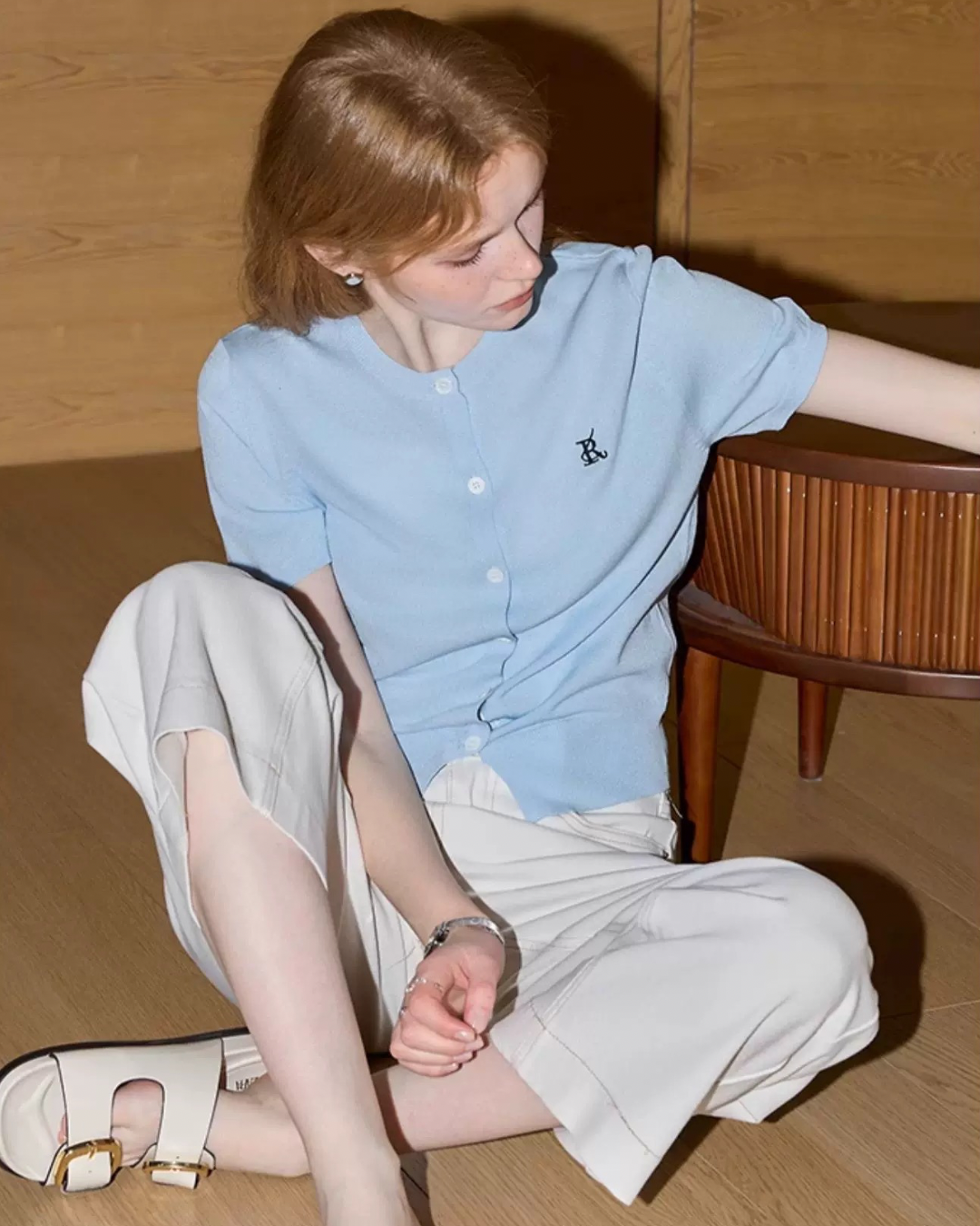 ショートスリーブニット(トップス・全3色)