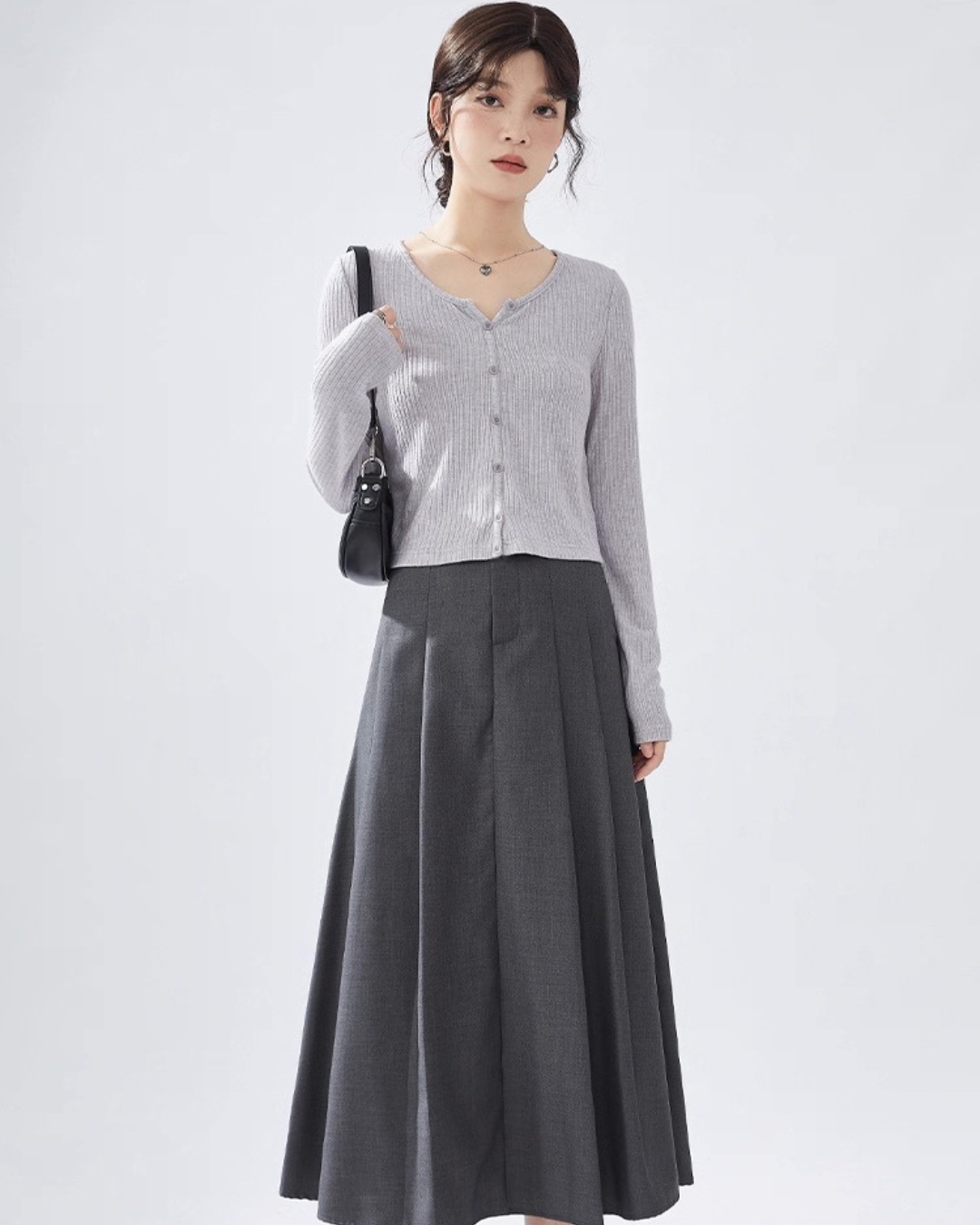 ショートニットセーター(トップス・全3色)