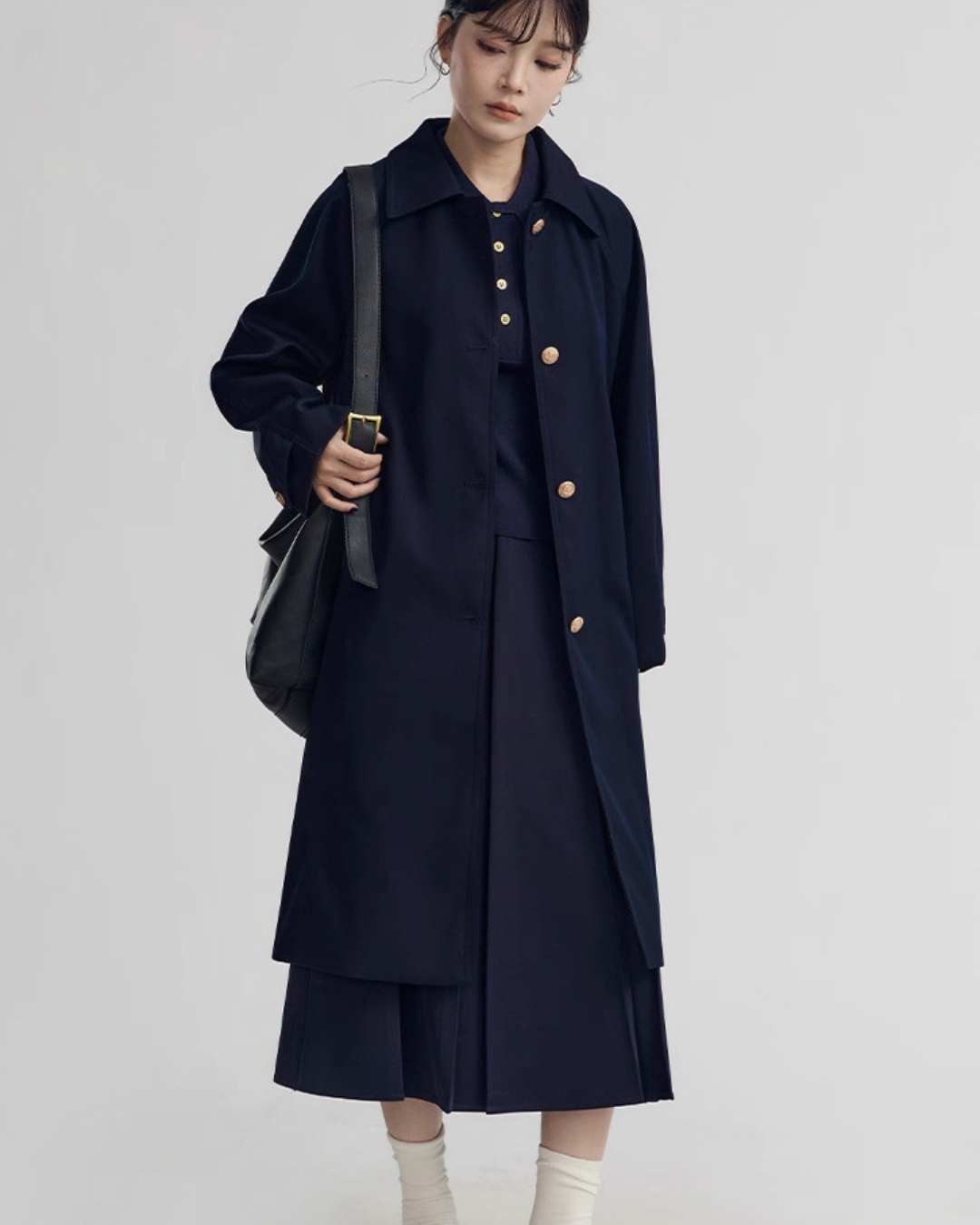 フレンチヴィンテージニットシャツ(トップス・全3色)