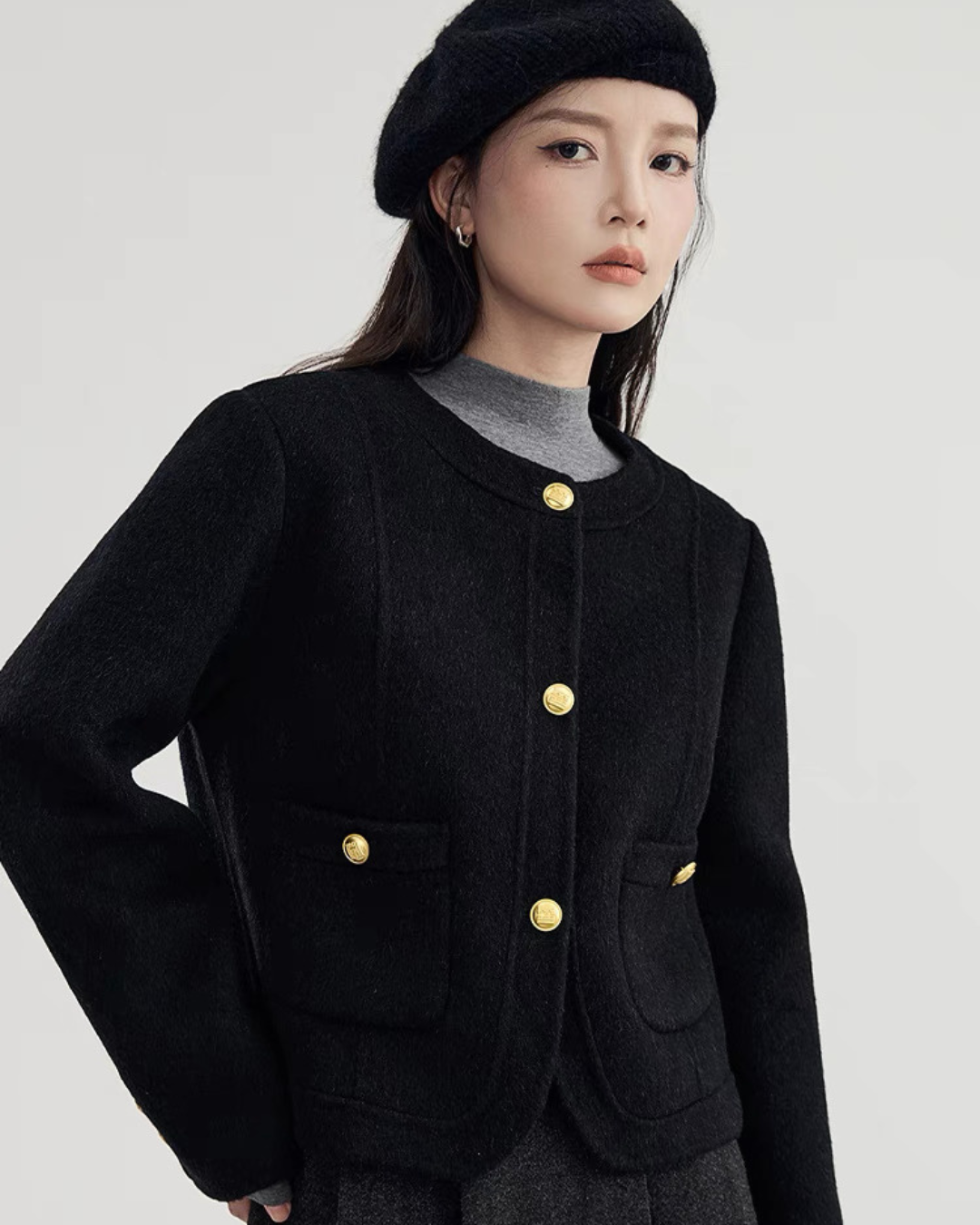 フレンチウールコート(トップス・全2色)