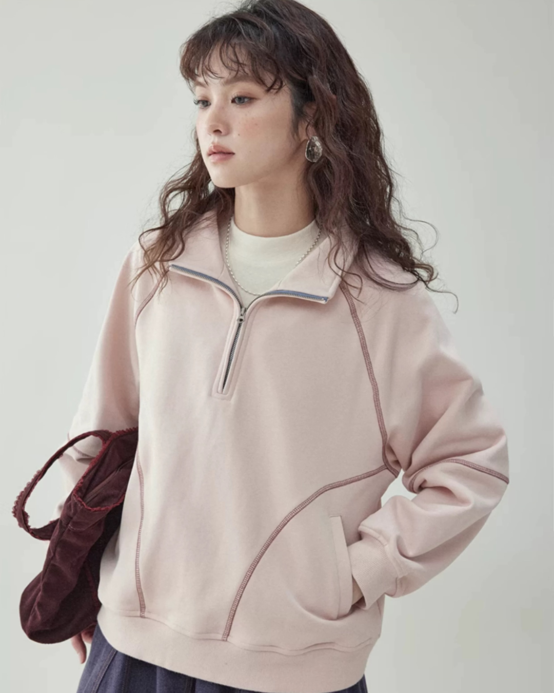 フリーススウェット(トップス・全2色)