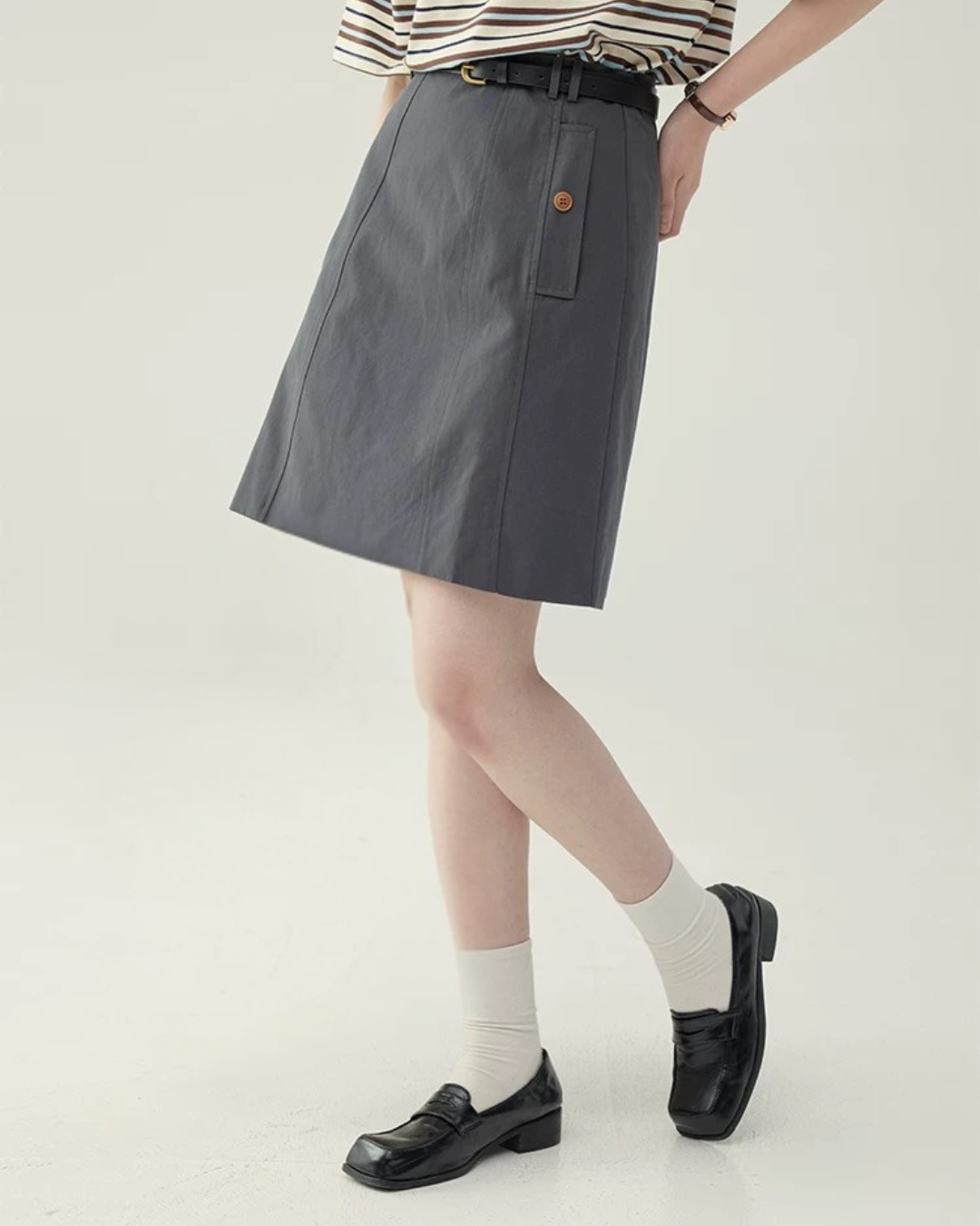 ハイウエストカーゴスカート(スカート・全2色)