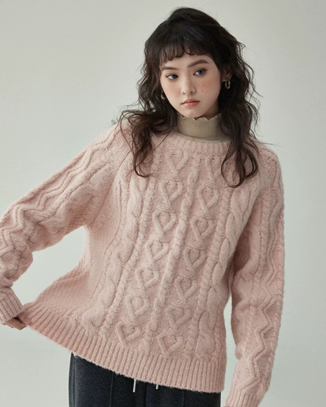 ルーズツイストセーター(トップス・全2色)