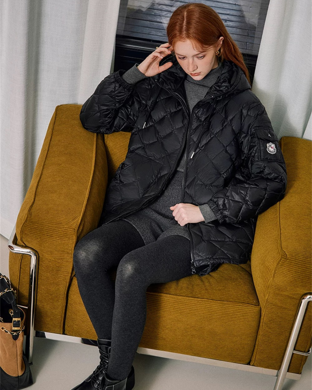 ダブルジッパーダウンジャケット(トップス・全1色)