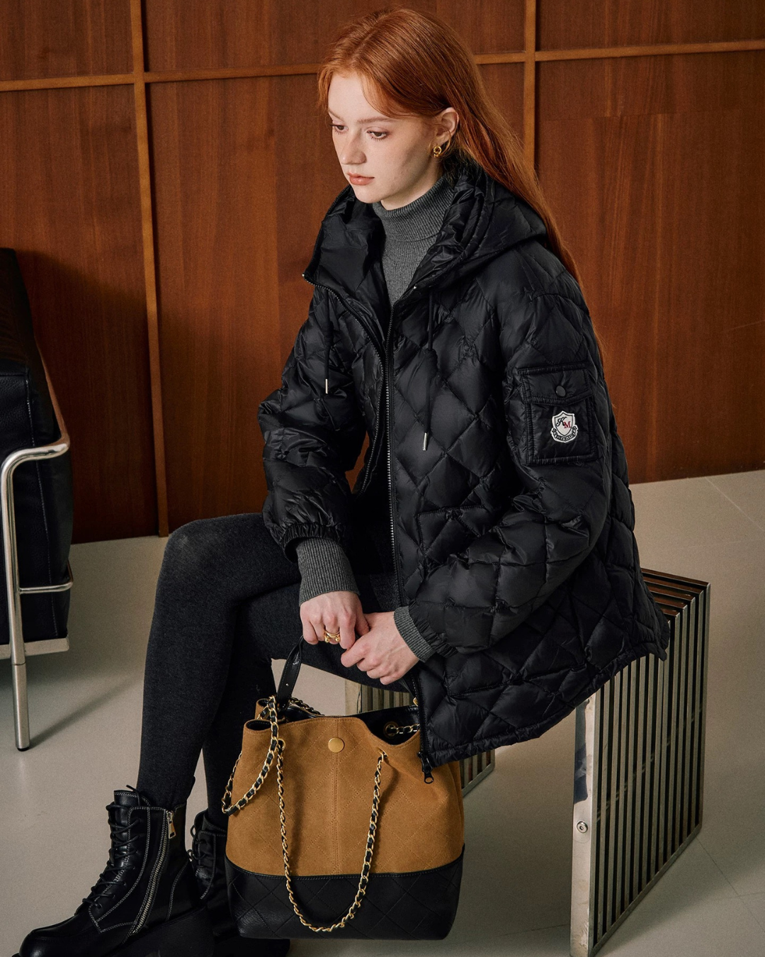 ダブルジッパーダウンジャケット(トップス・全1色)