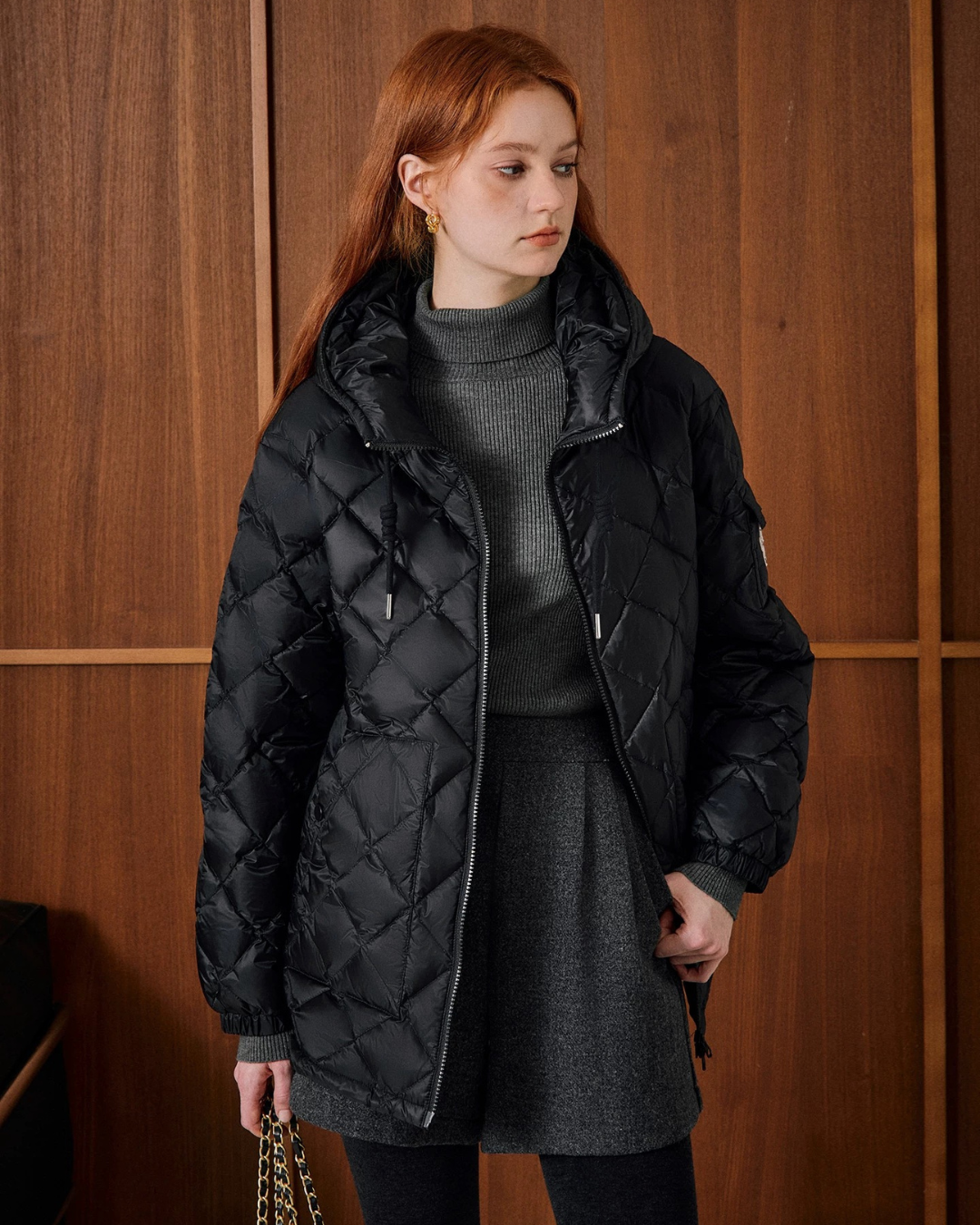 ダブルジッパーダウンジャケット(トップス・全1色)