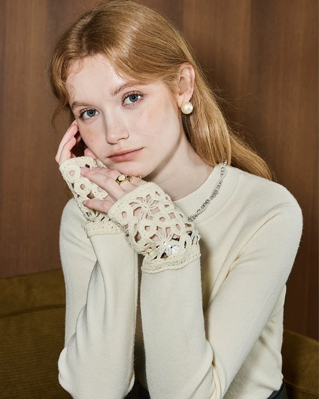 シックデザインニットセーター(トップス・全1色)