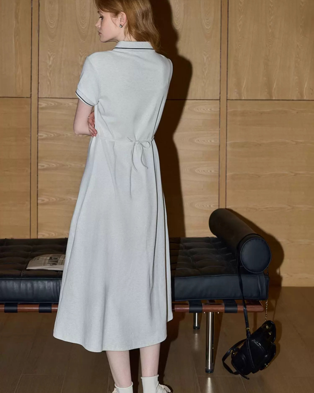 ポロロングスカート(セットアップ・全1色)