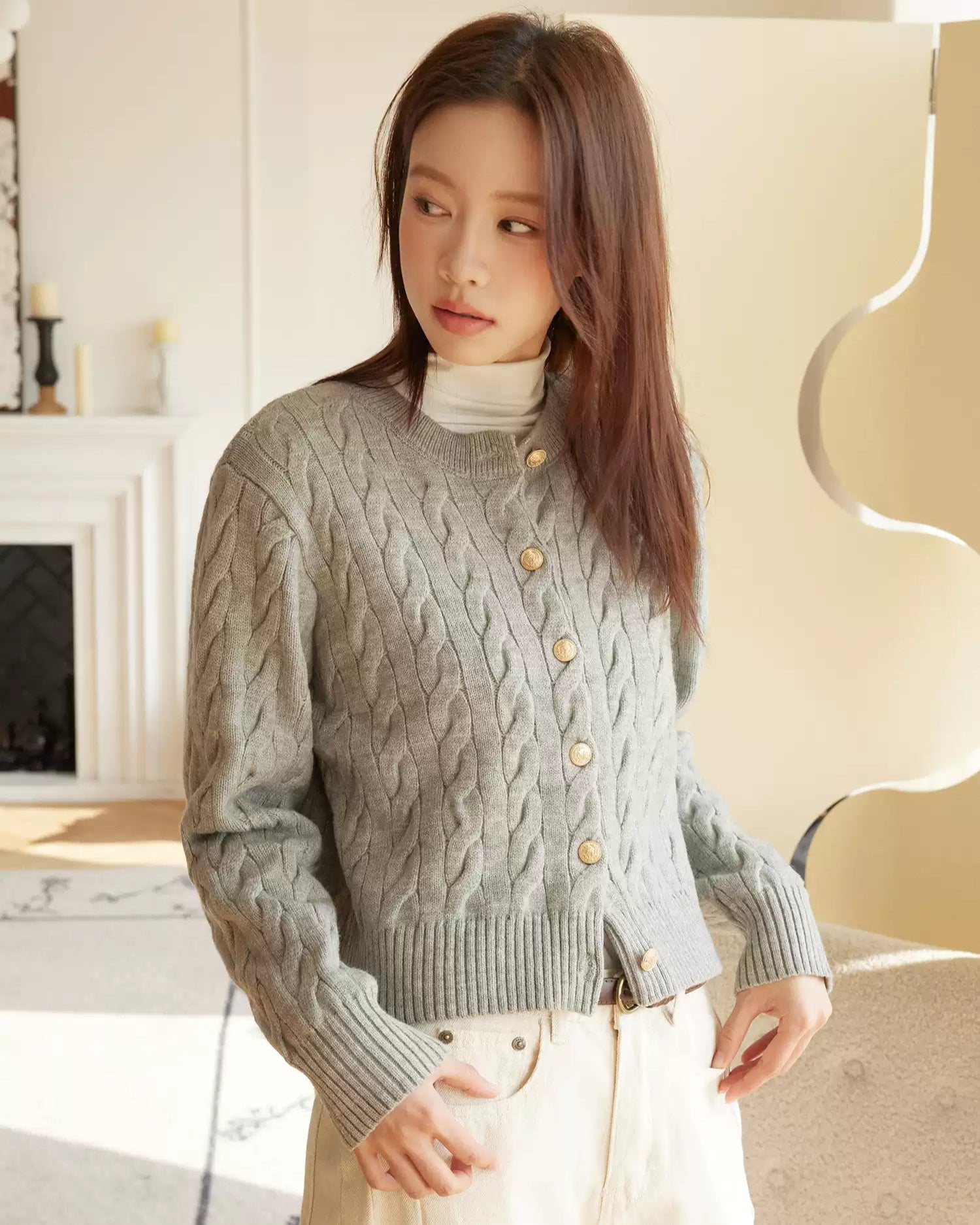 ショートトップニット(トップス・全1色)