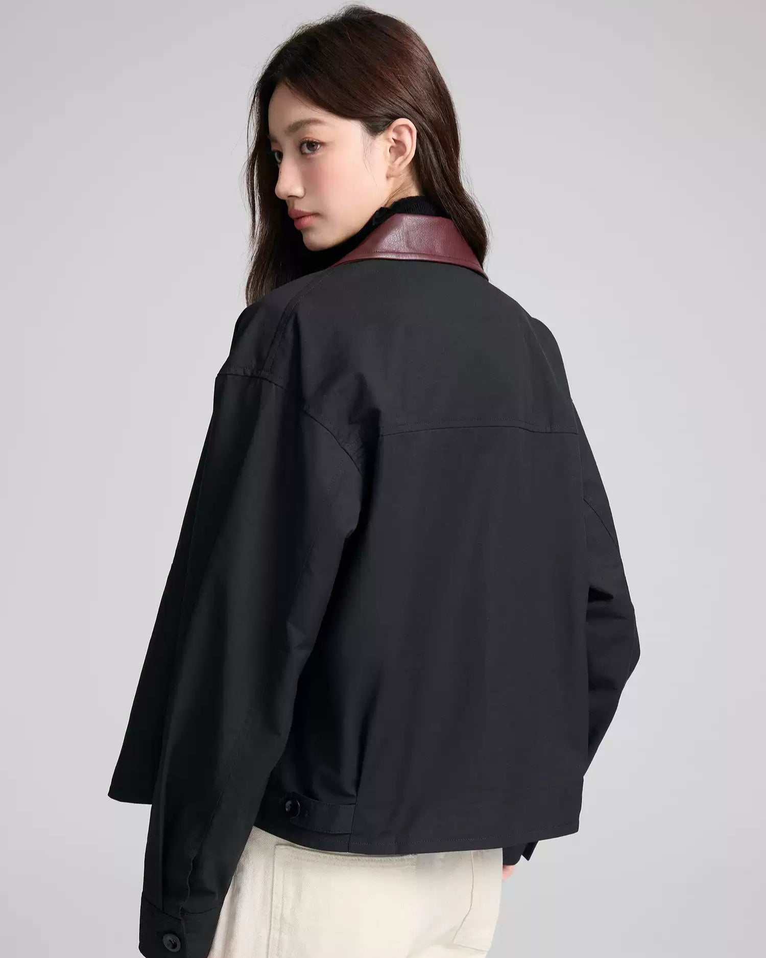 カジュアルラペルジャケット(トップス・全2色)