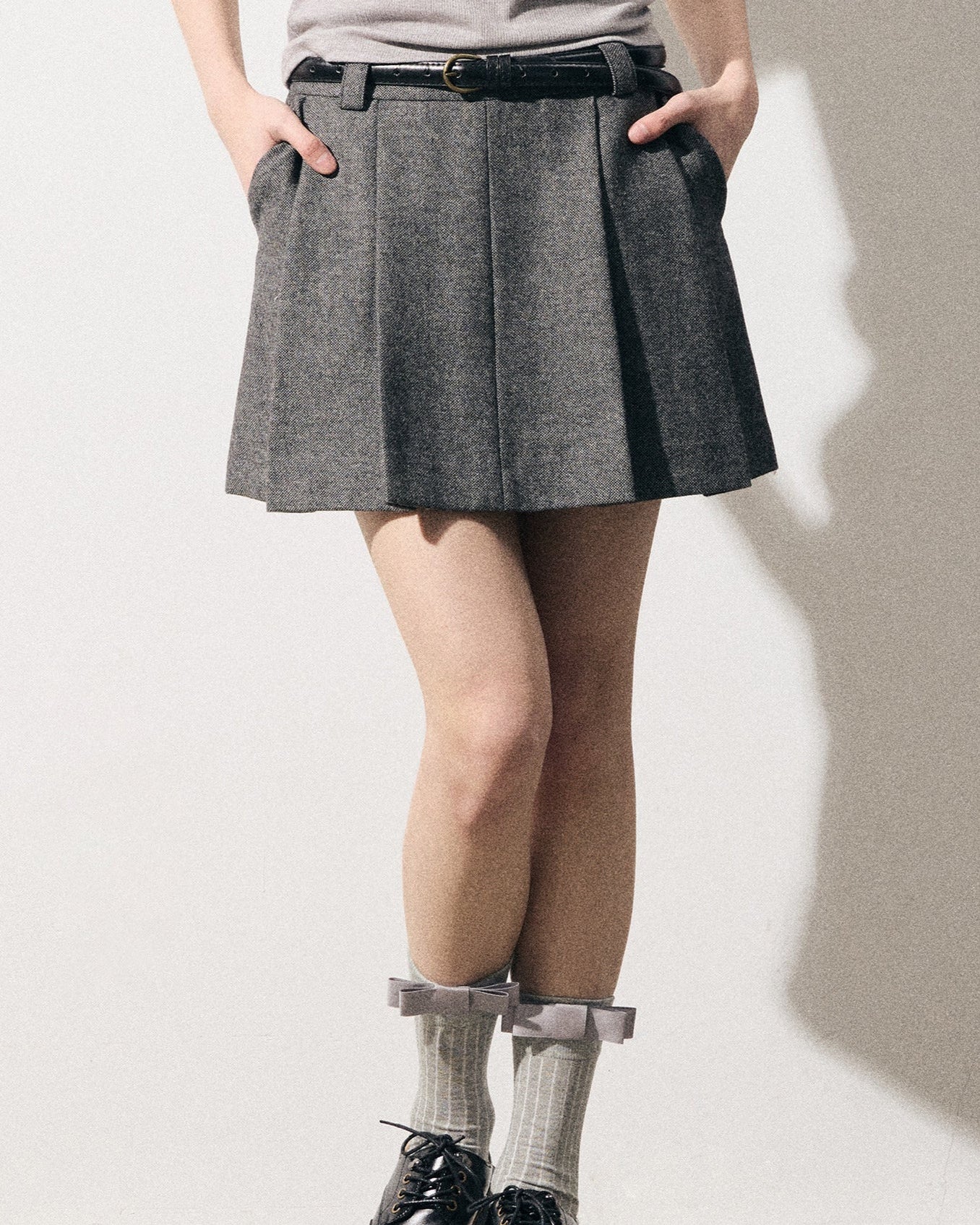 カレッジスタイルスカート(スカート・全1色)