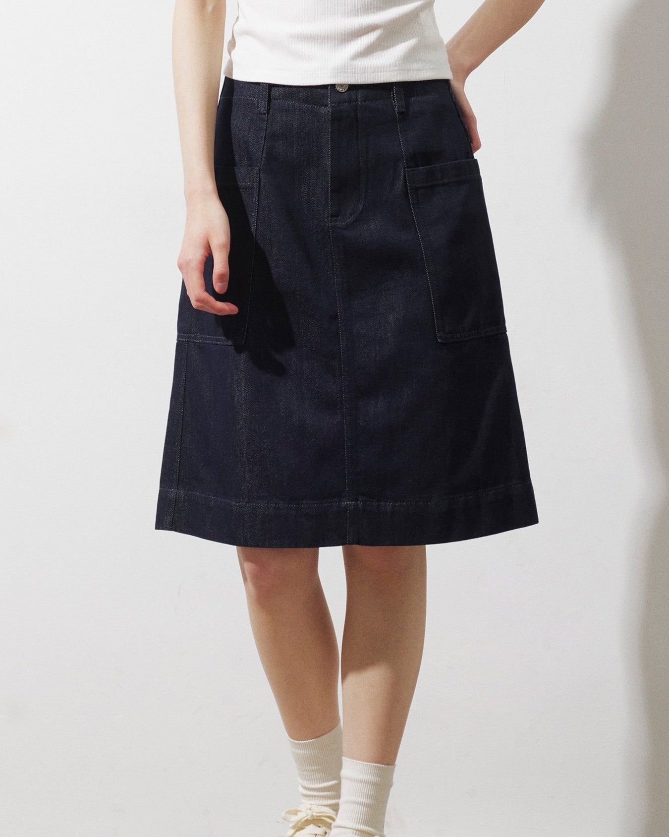 レトロデニムスカート(スカート・全1色)