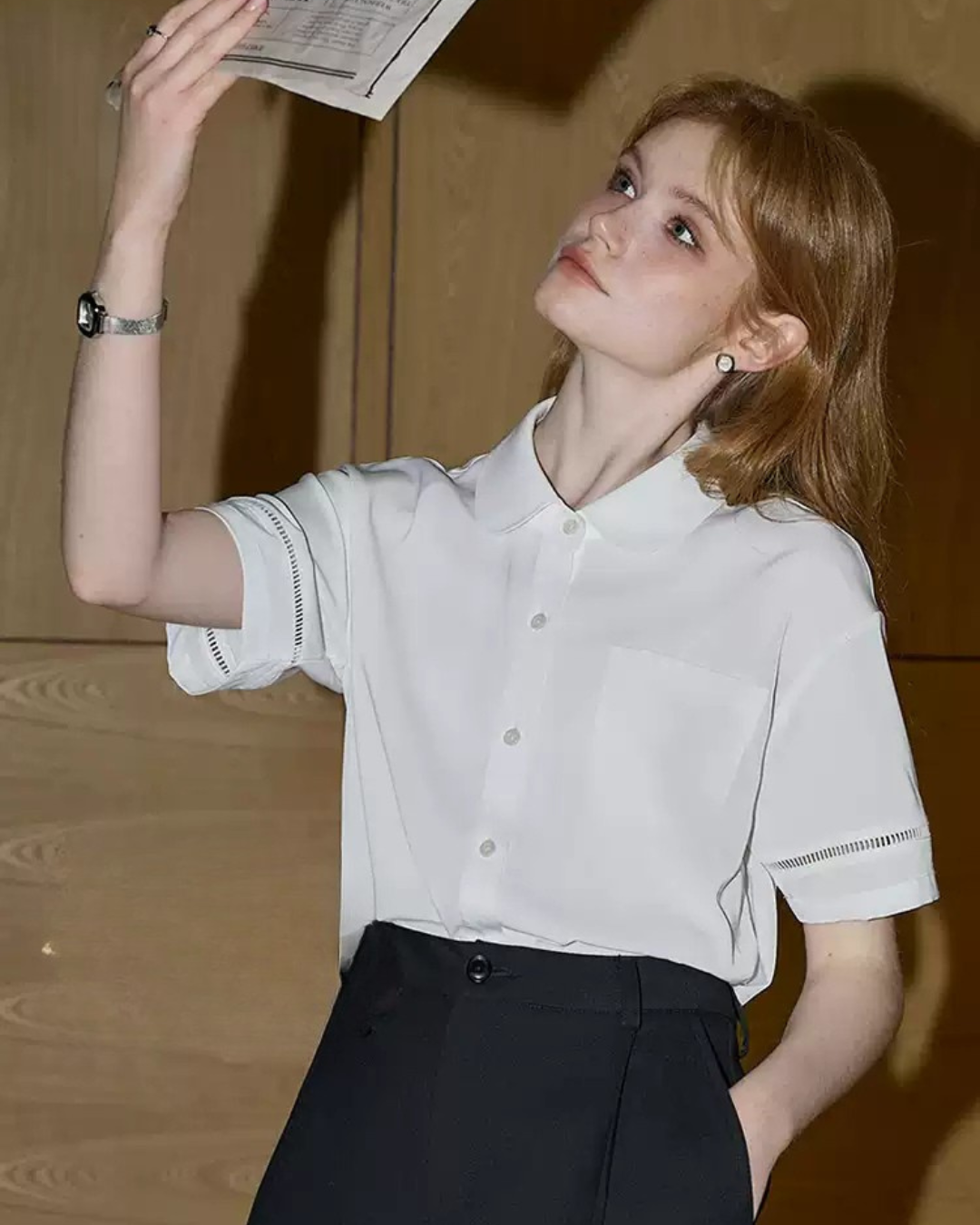 ドールカラーシャツ（トップス・全1色）