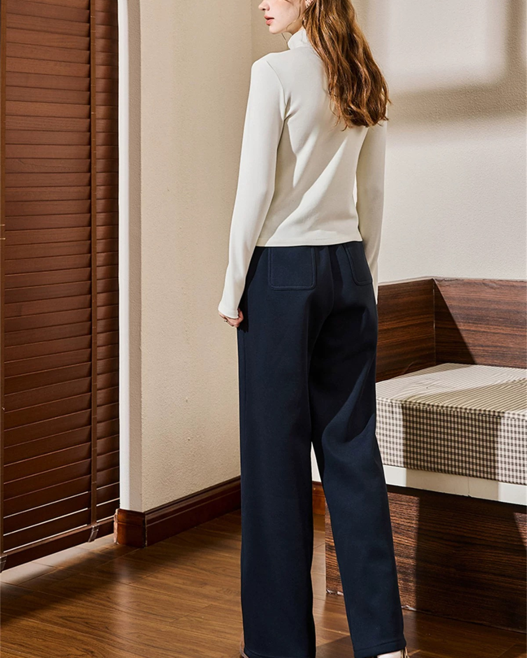 セミジッパーシャツ（トップス・全1色）