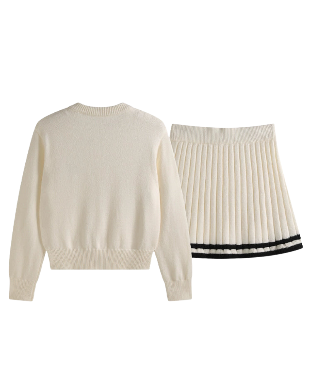 プリーツニットスカート・セットアップ（セットアップ・全3色）