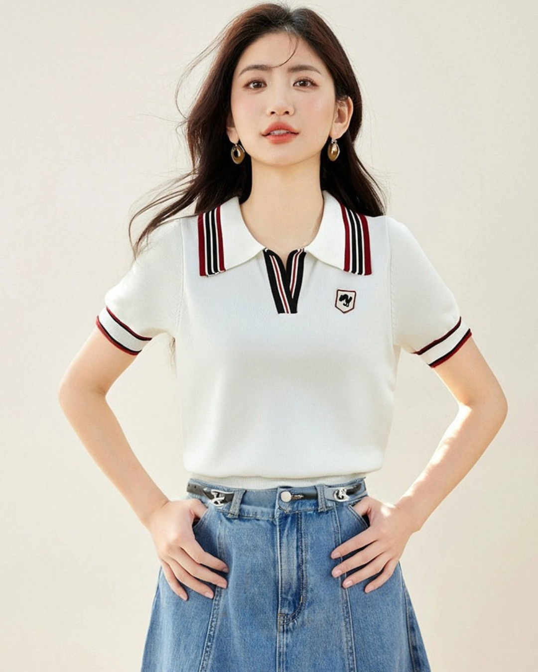 ラペルパフスタイルトップ（セットアップ・全1色）