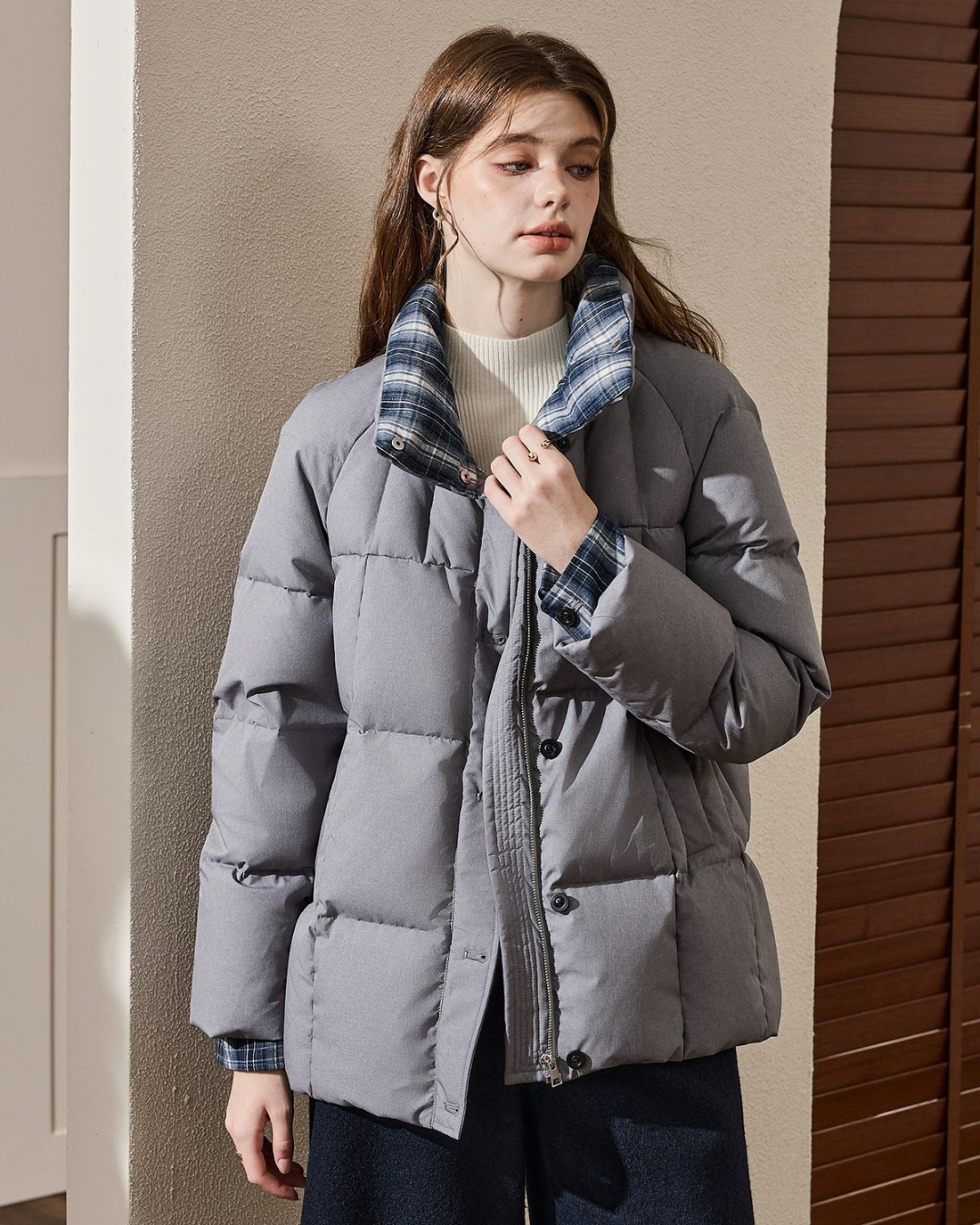 ノルディックダウンジャケット（トップス・全1色）