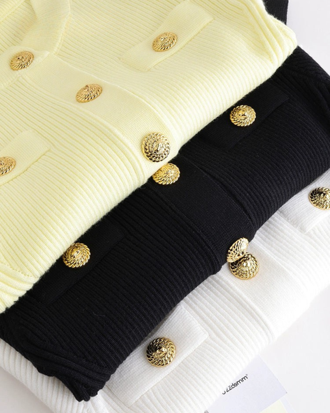 ツイストベーシックニット（トップス・全4色）