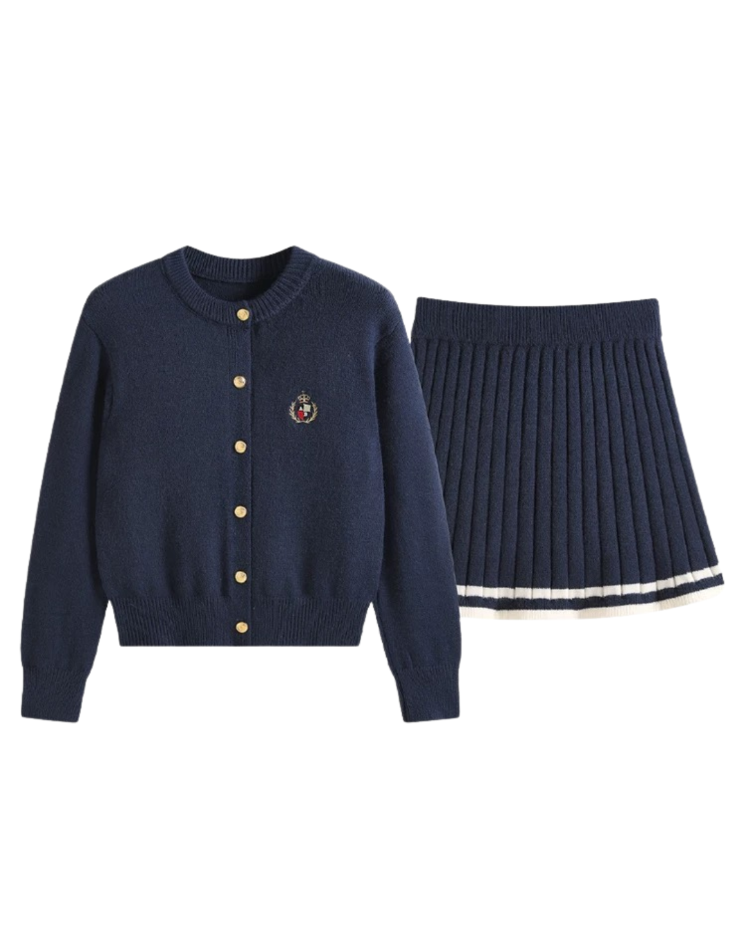 プリーツニットスカート・セットアップ（セットアップ・全3色）