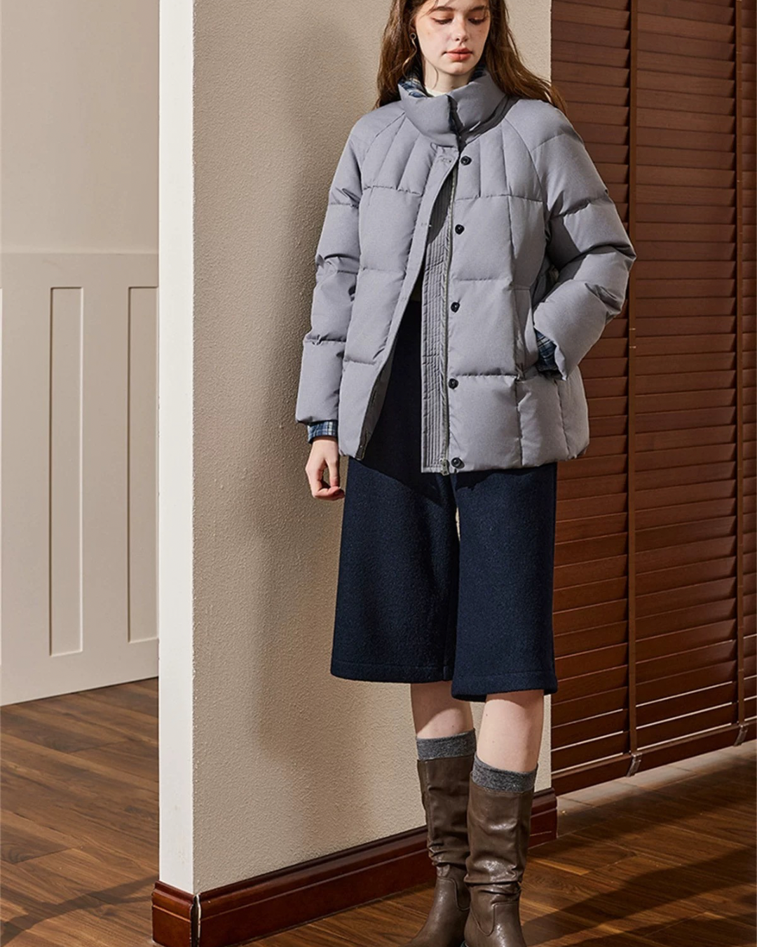 ノルディックダウンジャケット（トップス・全1色）