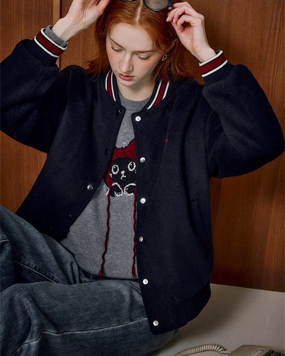 シープツイードジャケット（トップス・全1色）