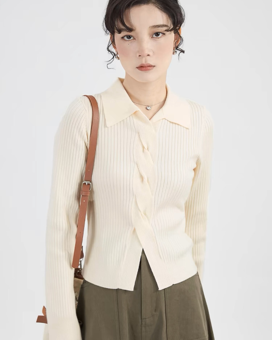 フレンチニットセーター（トップス・全4色）