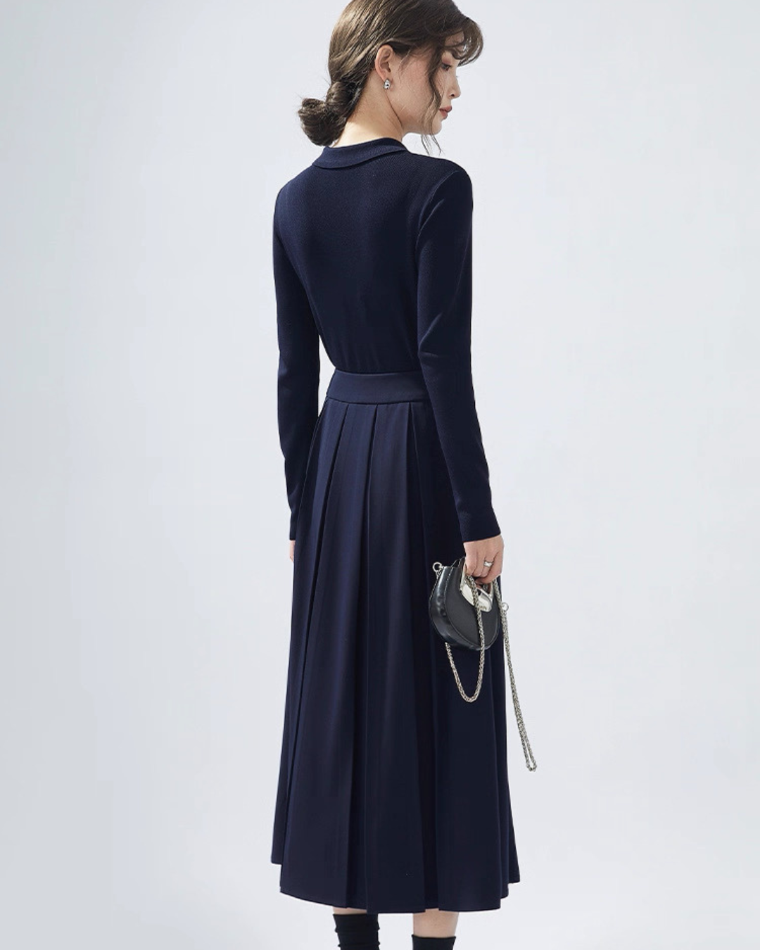 フレンチヴィンテージニットシャツ（トップス・全3色）