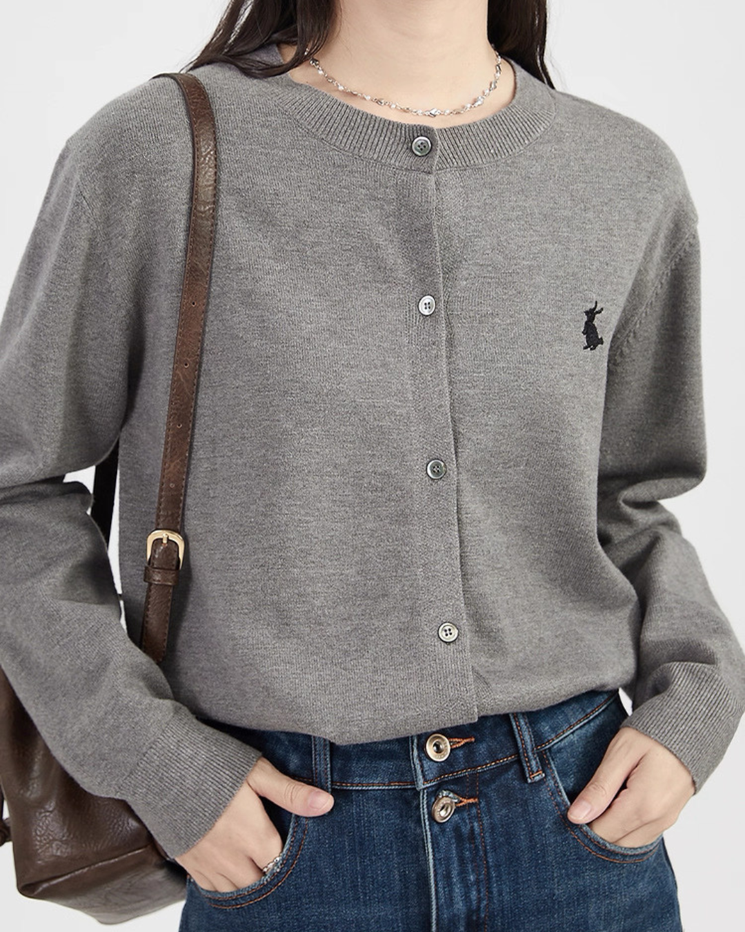 スリムカーディガン（トップス・全2色）