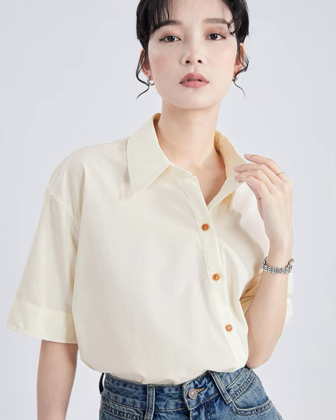 ニッチフレンチトップ（トップス・全1色）