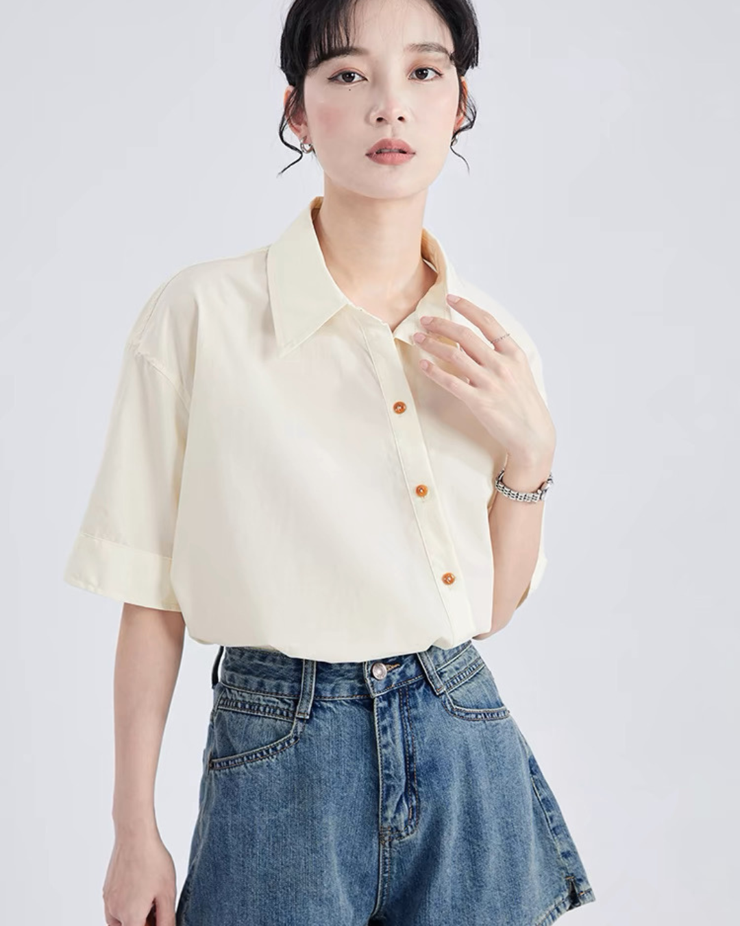 ニッチフレンチトップ（トップス・全1色）