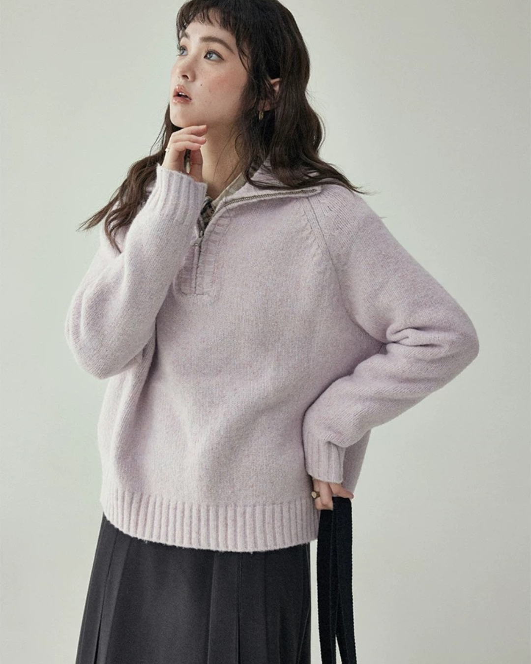 プルオーバーセーター（トップス・全2色）