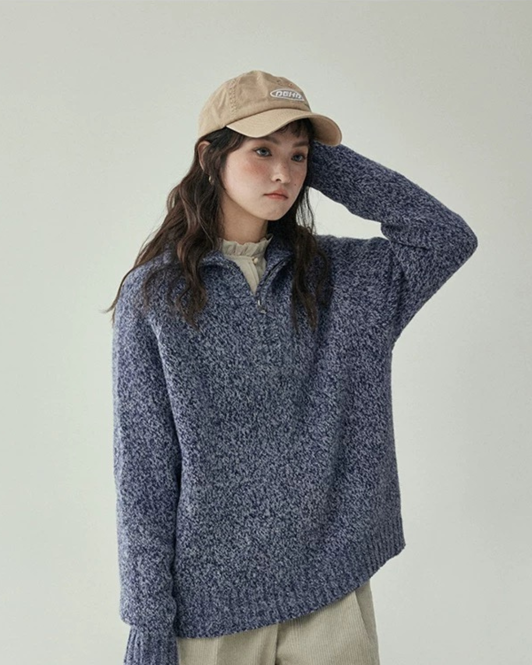 プルオーバーセーター（トップス・全2色）