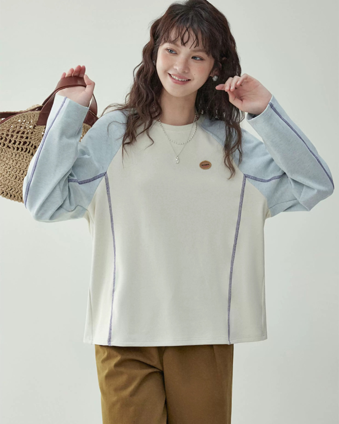 クルーネック Tシャツ（トップス・全1色）