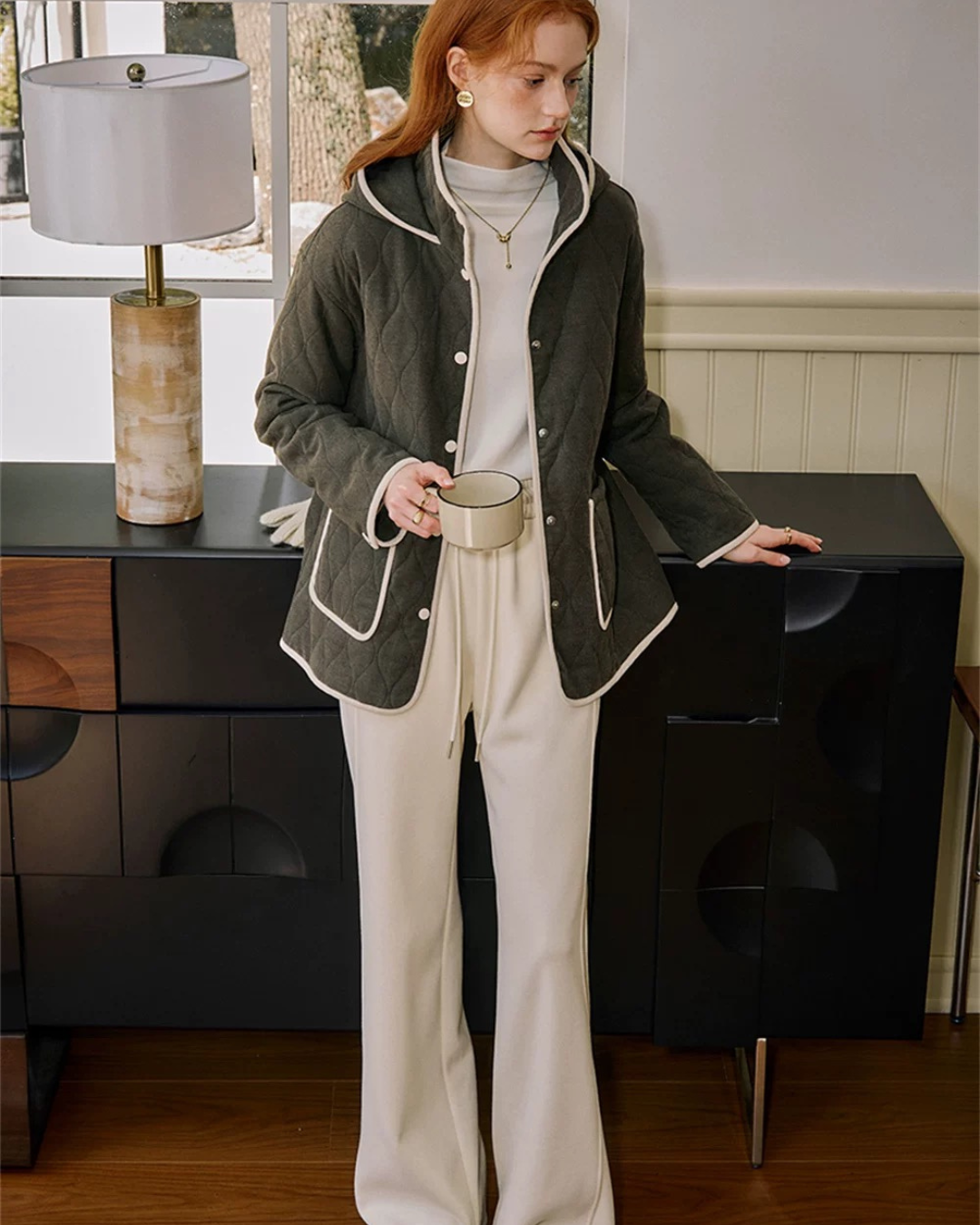 コットンジャケット（トップス・全1色）