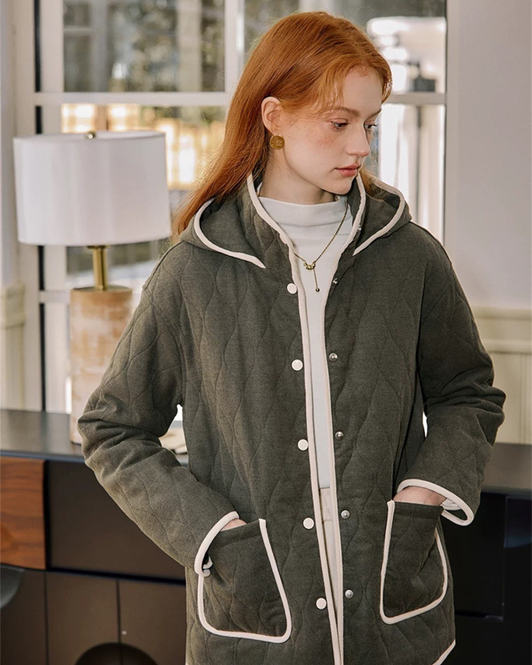 コットンジャケット（トップス・全1色）