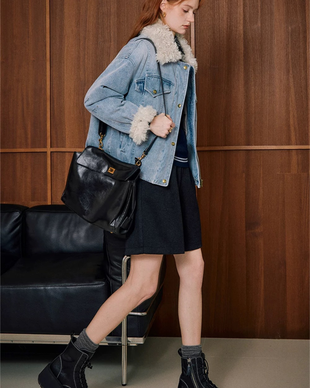 ウォッシュドデニムダウンジャケット（トップス・全1色）