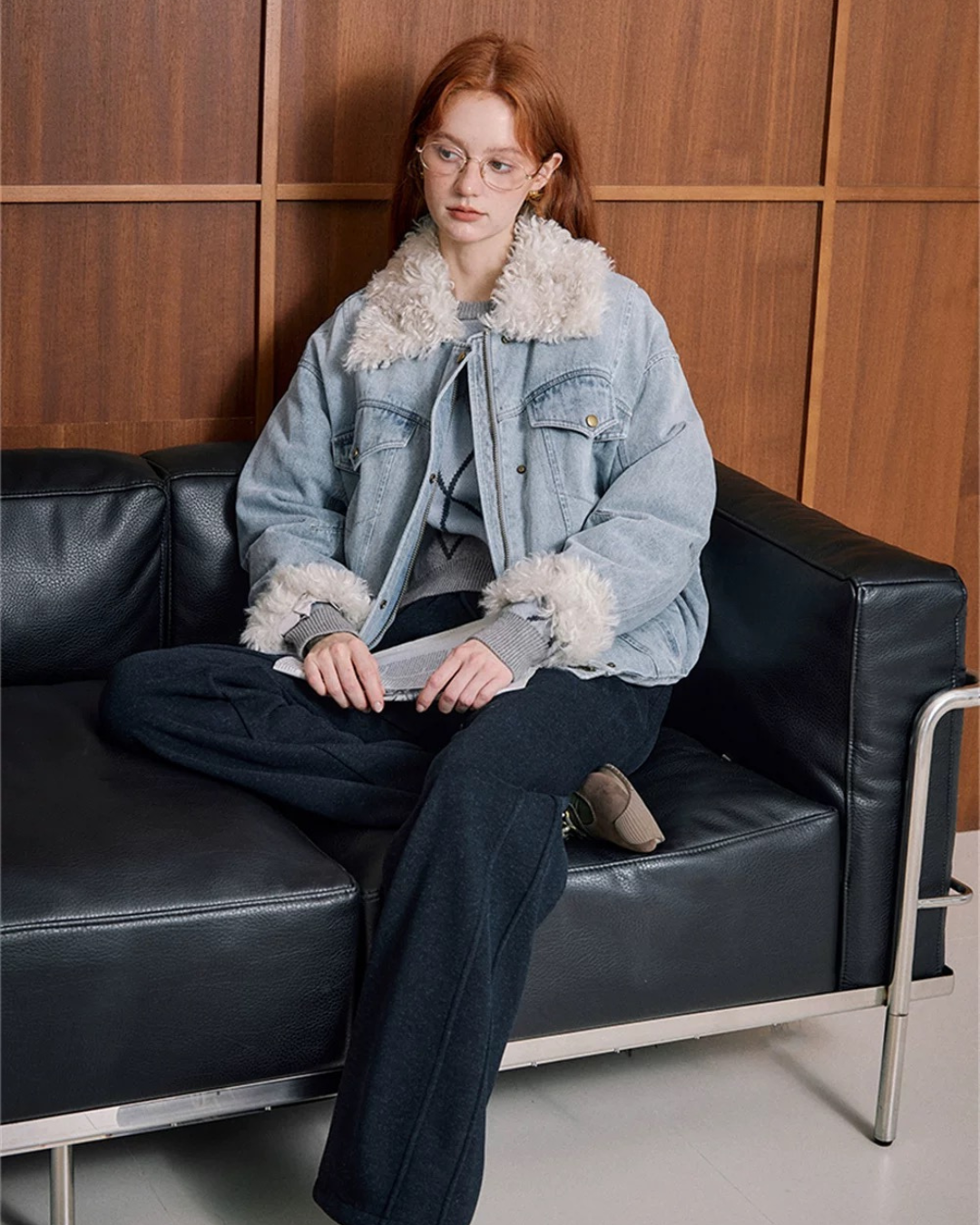 ウォッシュドデニムダウンジャケット（トップス・全1色）