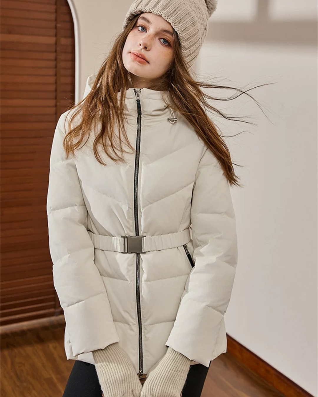 チュニックウォームダウンジャケット（トップス・全1色）