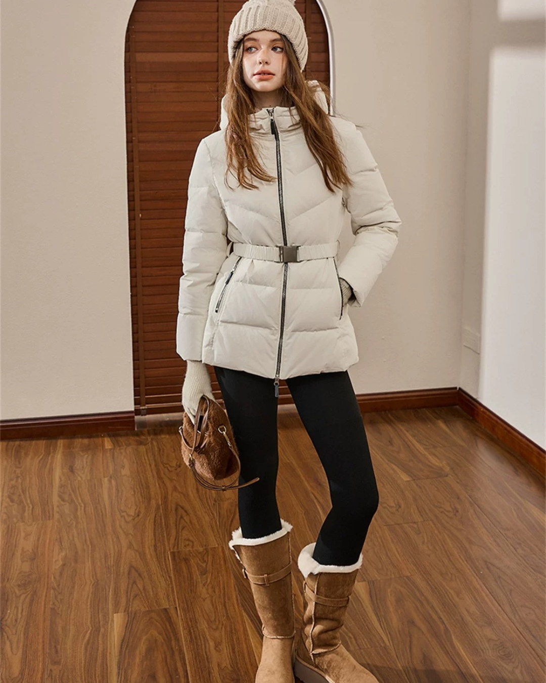 チュニックウォームダウンジャケット（トップス・全1色）