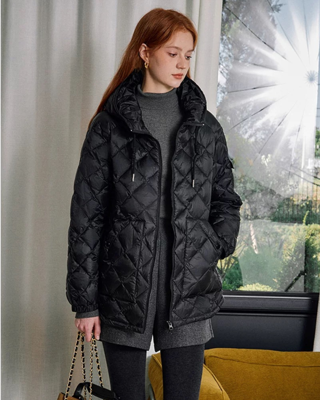 ダブルジッパーダウンジャケット（トップス・全1色）