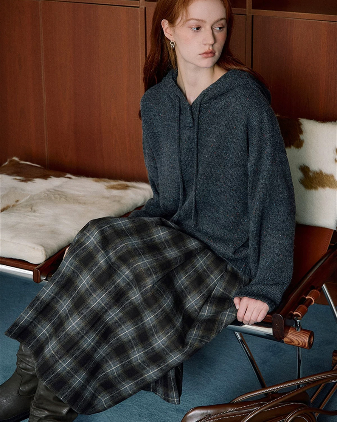 レイジースタイルニット セーター（トップス・全1色）