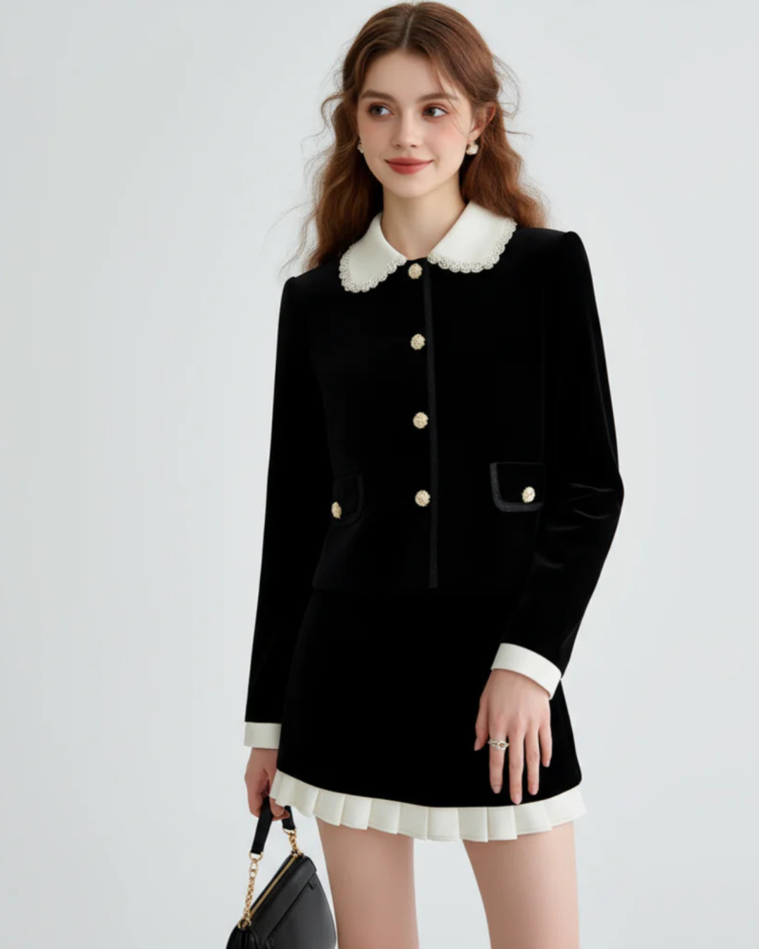 フレンチシルクビーズジャケット（トップス・全1色）