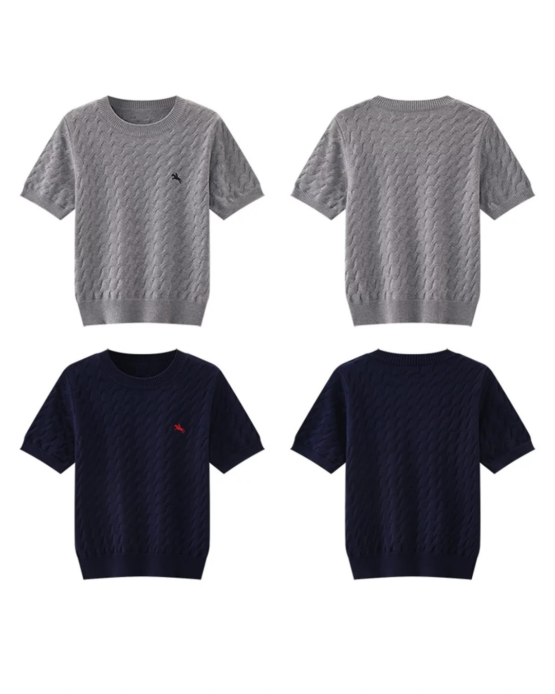 エンブロイショートスリーブ（トップス・全2色）