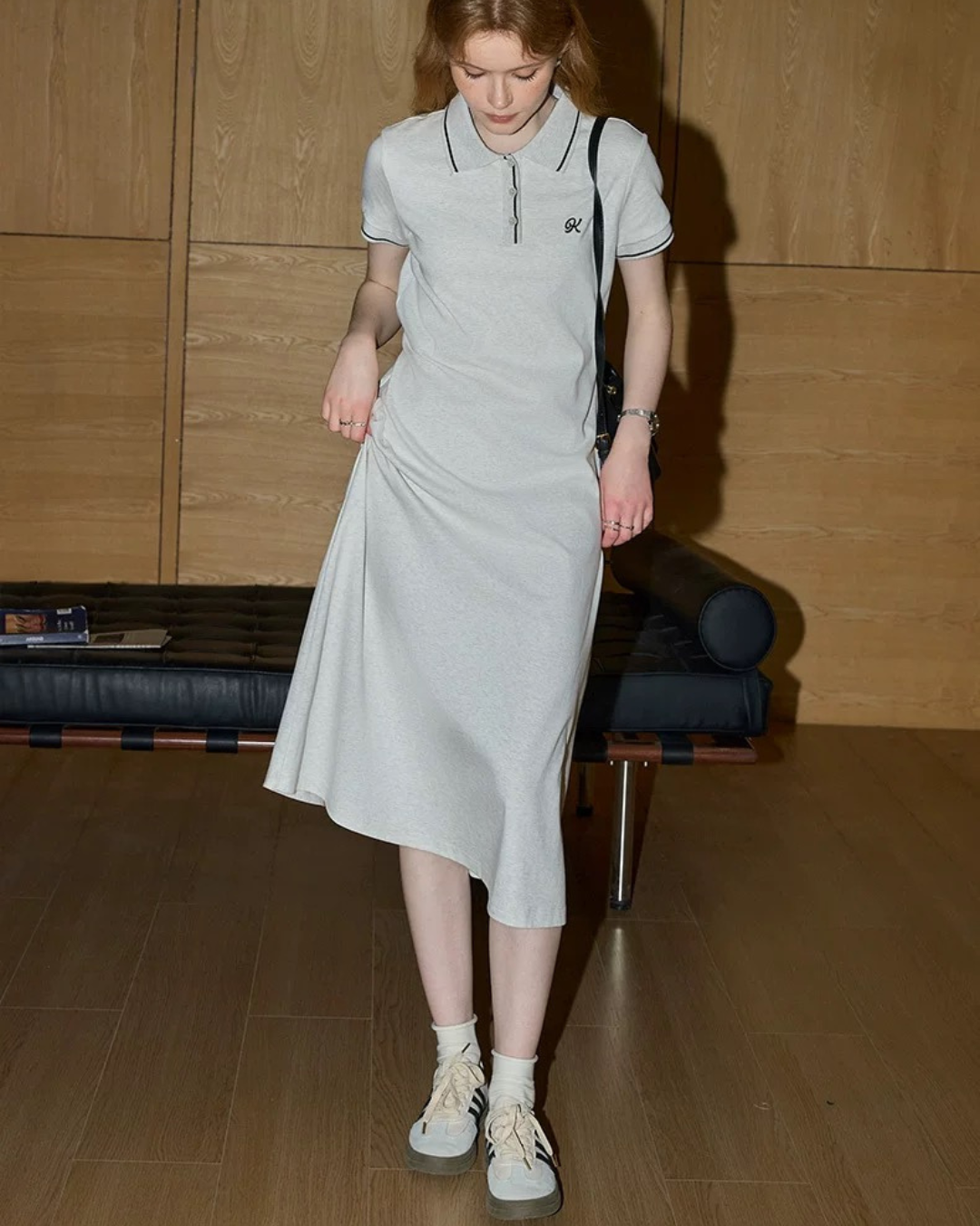 ポロロングスカート（セットアップ・全1色）